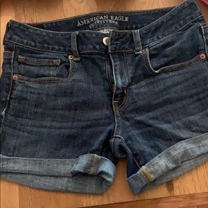 American eagle jean shorts